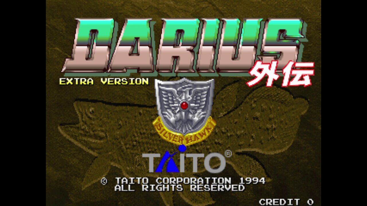 Darius Gaiden Arcade Game, Taito 1994, playthrough