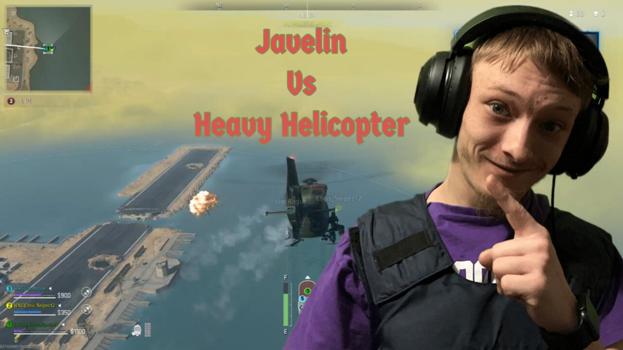 Javelin Vs Heavy Helicopter