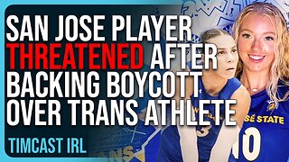 San Jose Volleyball Player THREATENED After Backing Boycott Over Trans Athlete