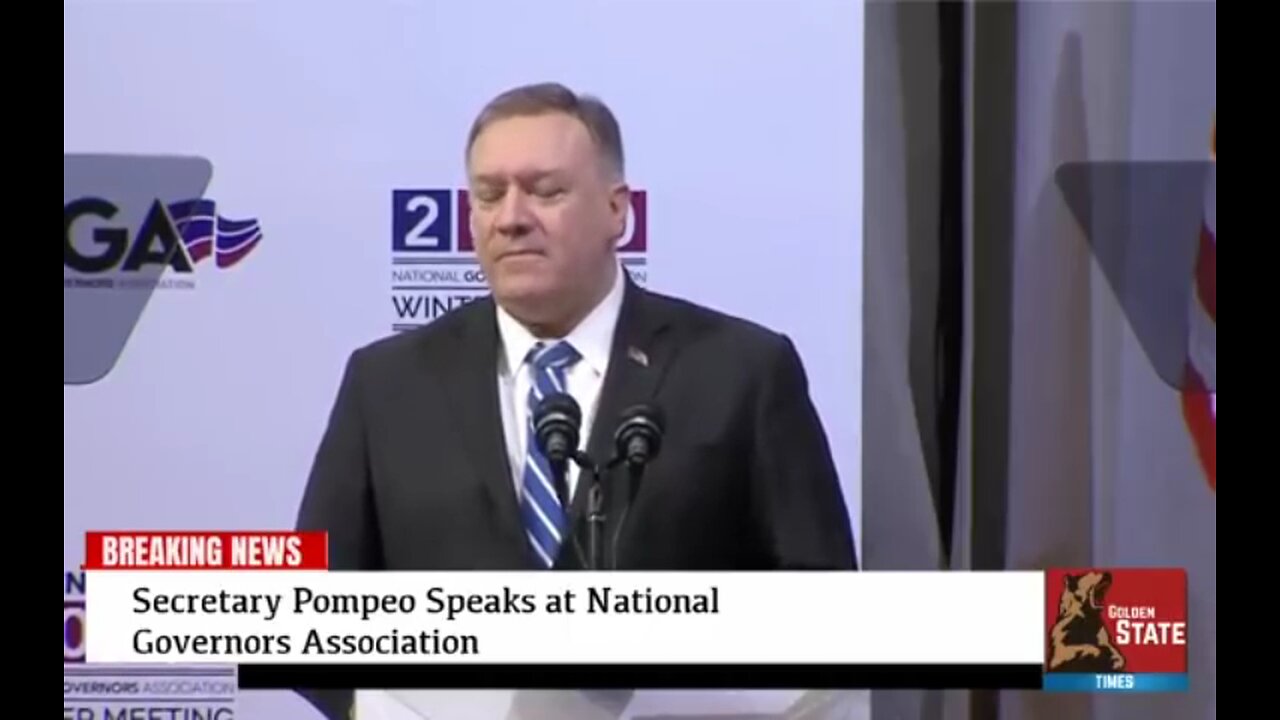 FIREWORKS: Secretary Pompeo EXPOSES Chinese Government at Governors Association Meeting