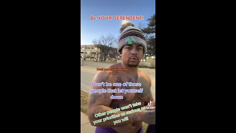 MOST PEOPLE WRE GOING TO DISAPPOINT YOU!! BE YOUR OWN DEPENDENT | the best motivational bodybuilder