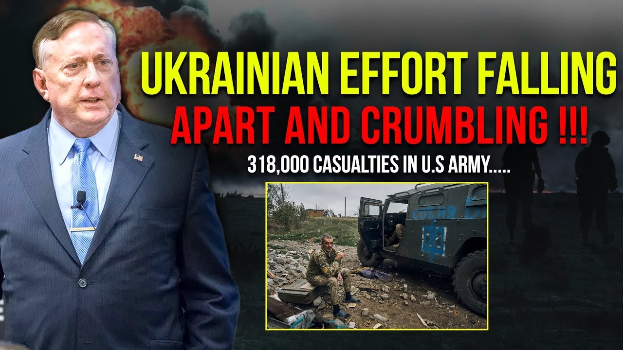 Douglas Macgregor: Truth Of Ukrainian Effort Falling Apart And Crumbling, 318,000 Casualties In U.S