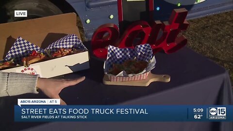 Street eats food truck festival at Salt River Fields at Talking Stick