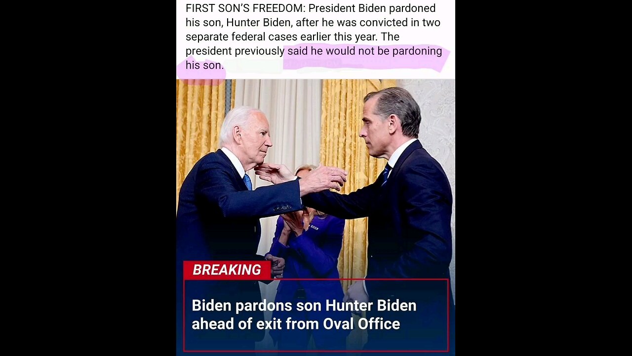 Biden pardon Hunter