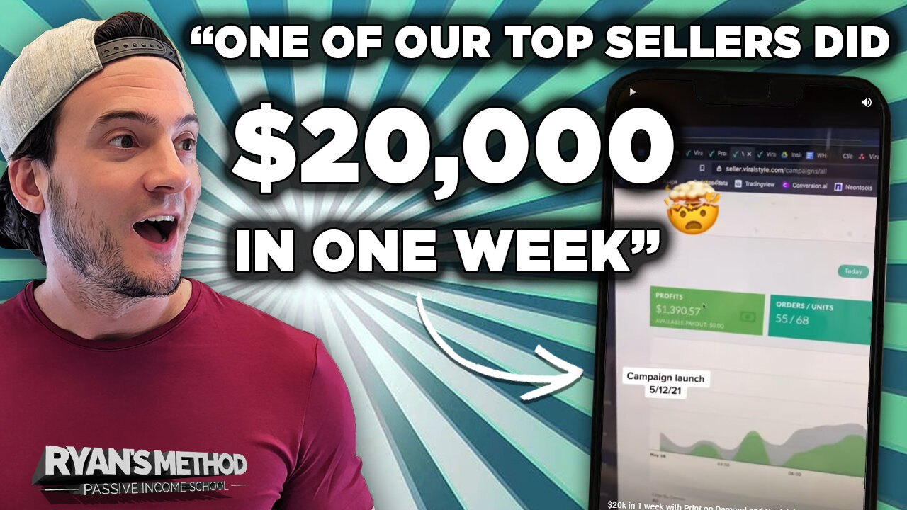 This Print on Demand Seller Sold $20K in One Week