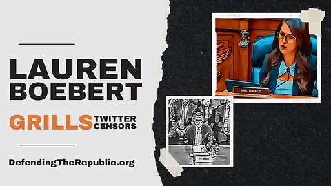 Lauren Boebert Grills Twitter Censors