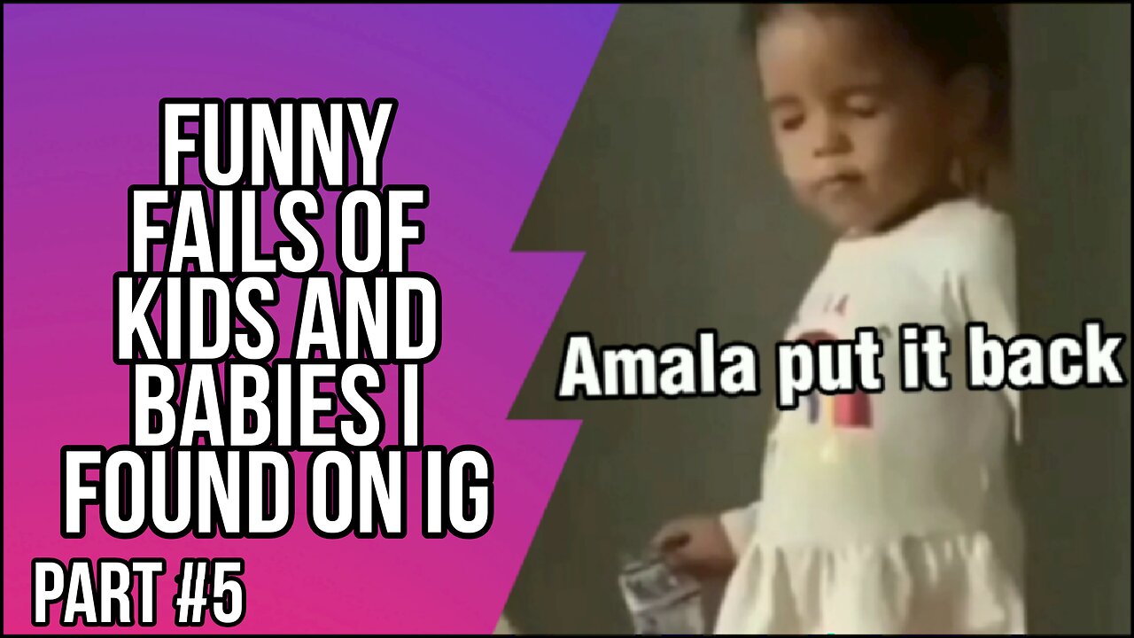 Funny Fails of Kids #5