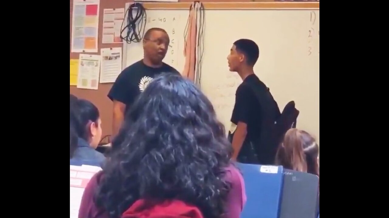 Teacher fights 14 year old student