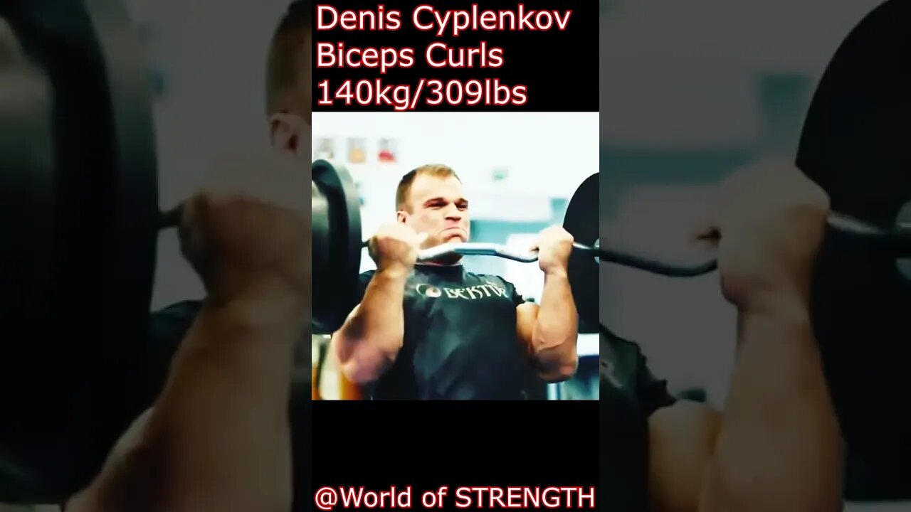 Armwrestling Biceps Training Montage | Denis Cyplenkov | Ermes Gasparini