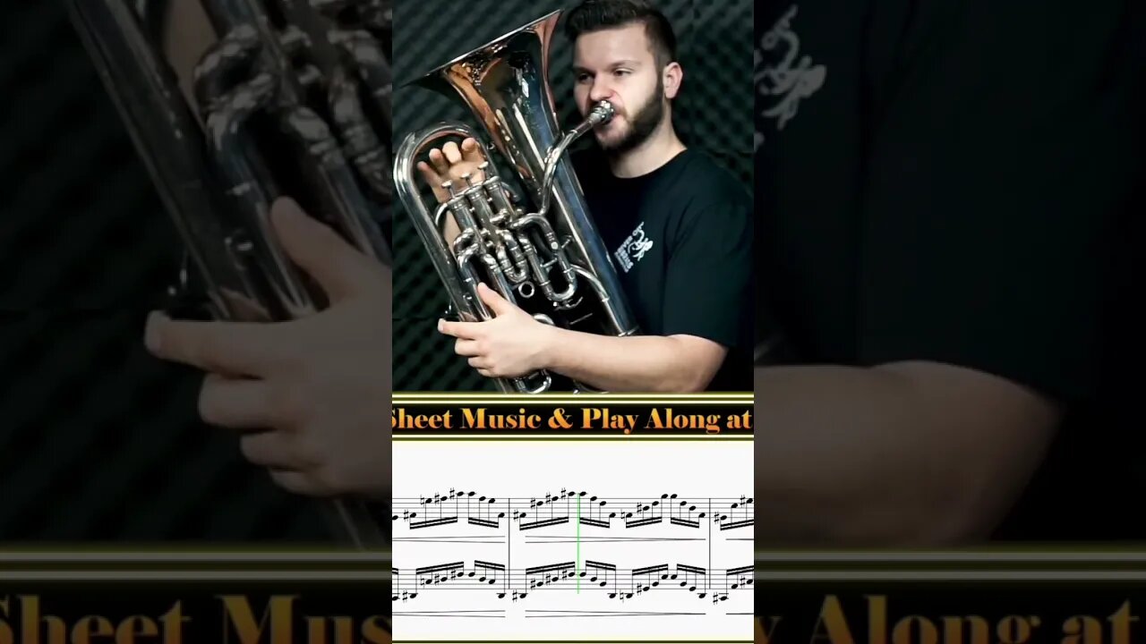 Think cello, play euph. The art of arpeggios #euphonium #technique #arpeggio #trombone #tuba #brass