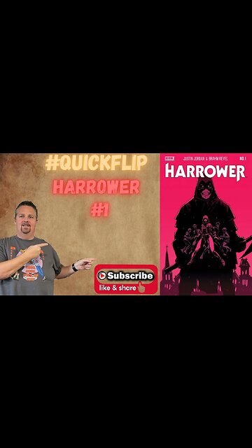 Harrower #1 Boom! Studios #QuickFlip Comic Book Review Justin Jordan,Brahm Revel #shorts