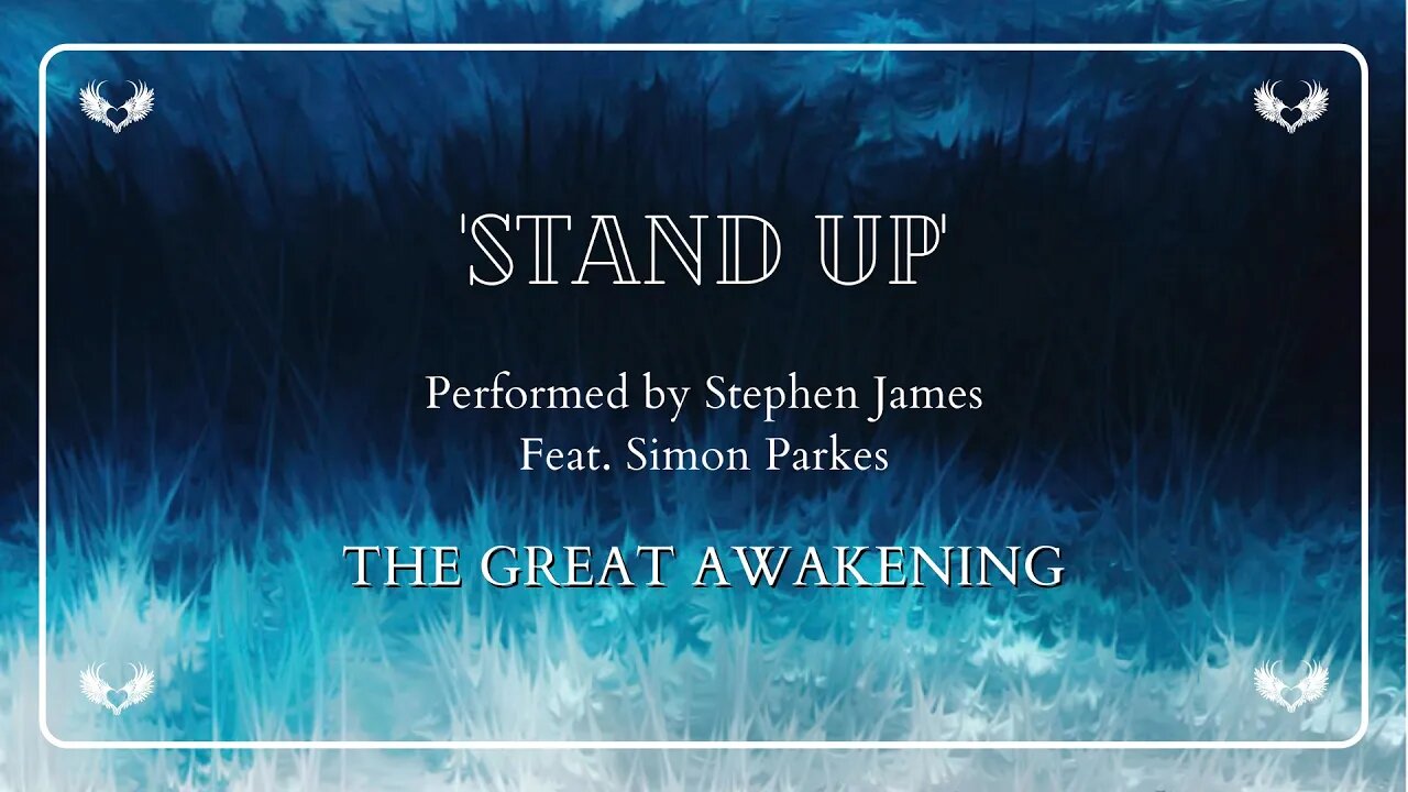 STAND UP by Stephen James and narrative by Simon Parkes.