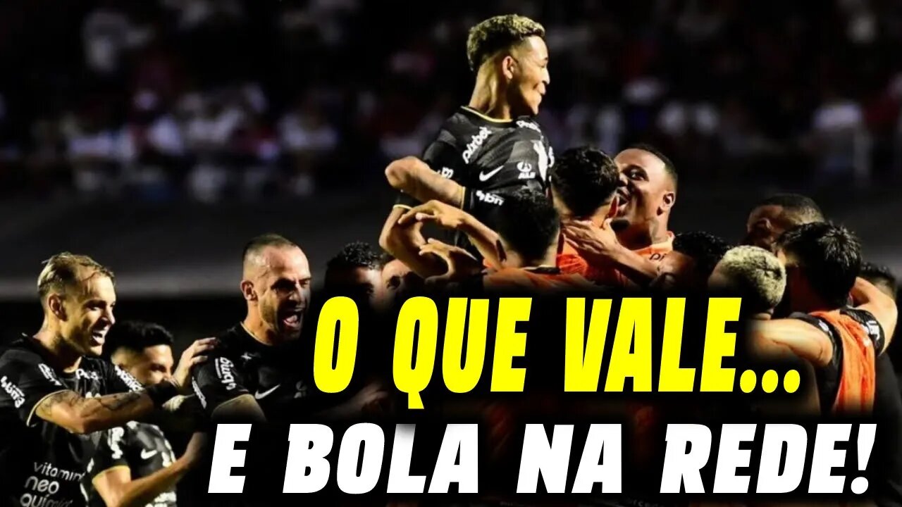 "O QUE VALE É BOLA NA REDE!" COMENTARISTAS FALAM SOBRE DERROTA DO SÃO PAULO PARA O CORINTHIANS