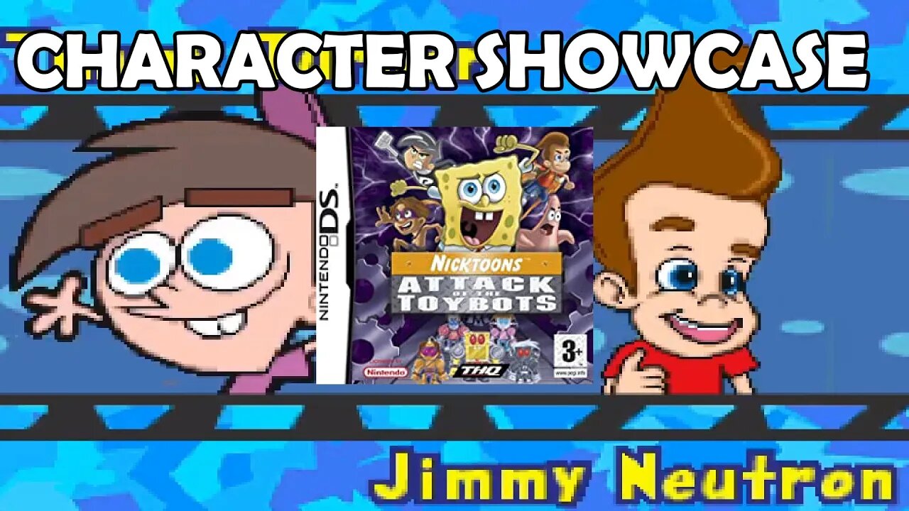 Nicktoons Attack Of The Toy Bots (DS) - Timmy And Jimmy Character Showcase