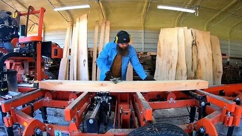 Plowing Through Pine with the Sharpest Sawmill Blades on the Market,