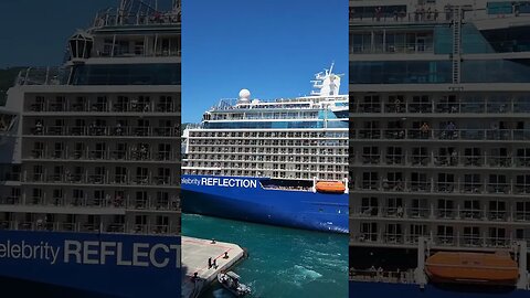 Celebrity Reflection Docking in St. Thomas! - Part 5