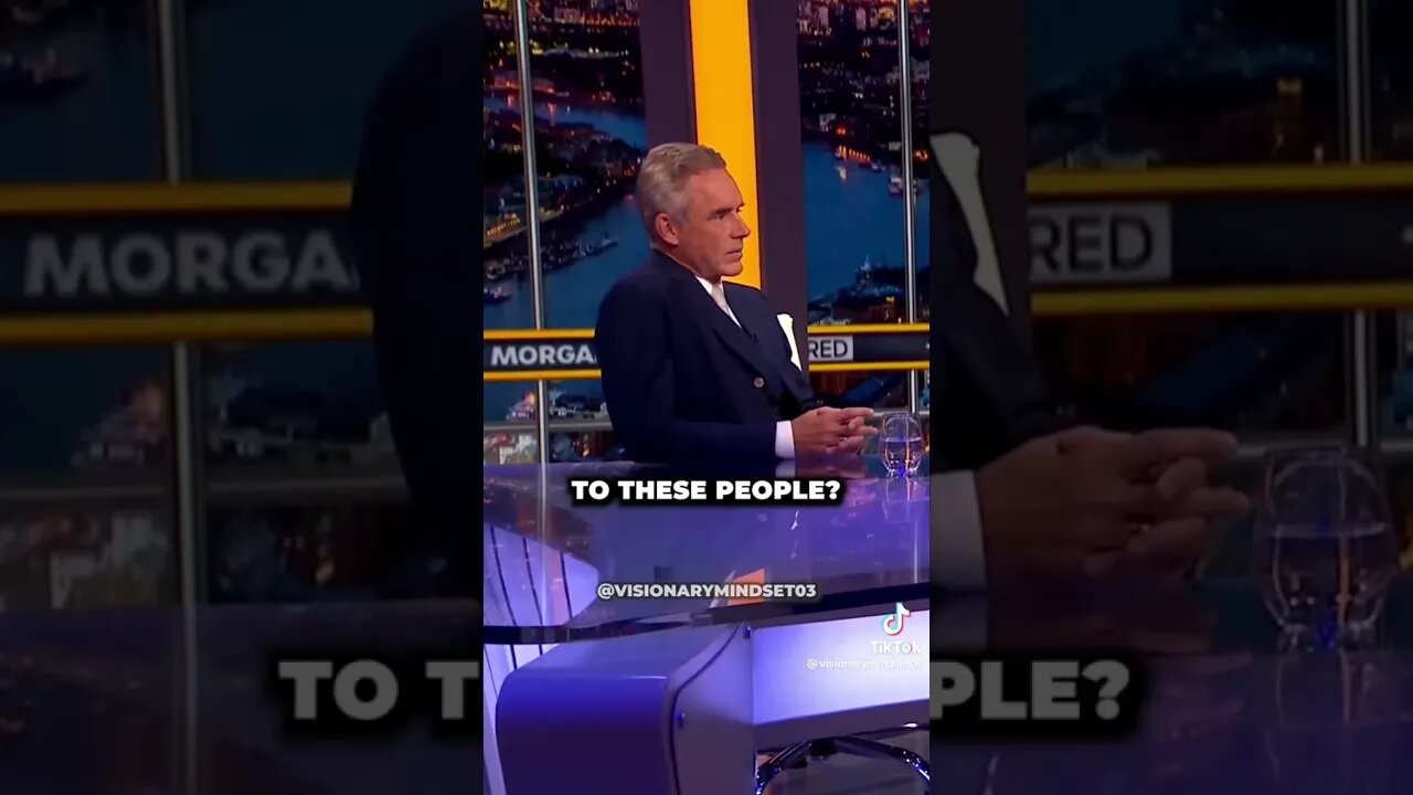 Can’t blame him for this Emotion #conservative #liberal #piersmorgan #jordanpeterson #men