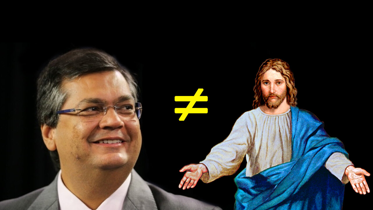 Atenção! O Flávio Dino é cristão, e não Jesus!