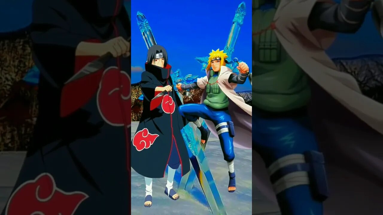 Minato VS Itachi - WHO IS STRONGEST??.#shorts