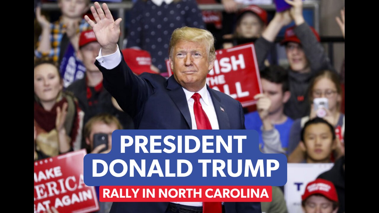 TRUMP RALLY North Carolina Highlights