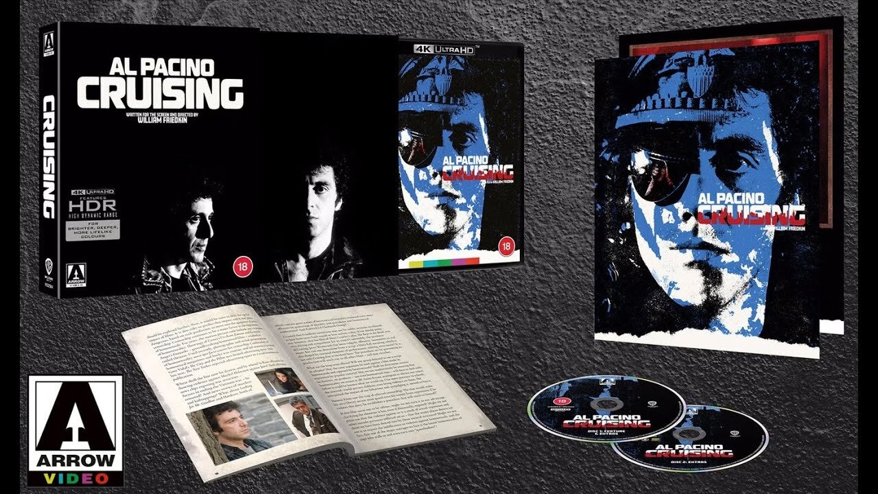 William Friedkin's Cruising [Arrow Video 4K UHD] Starring Al Pacino