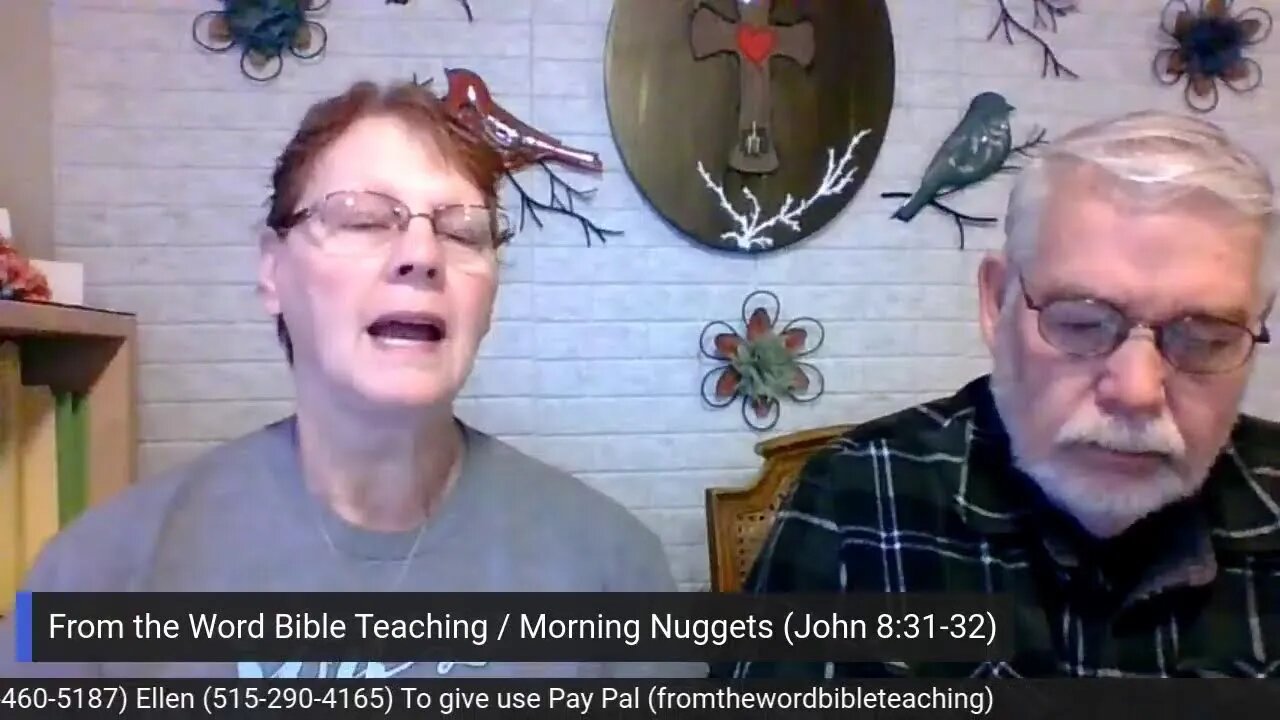 From the Word Bible Teaching / Morning Nuggets (127/23)