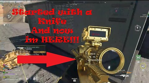 I found a golden Sniper!!