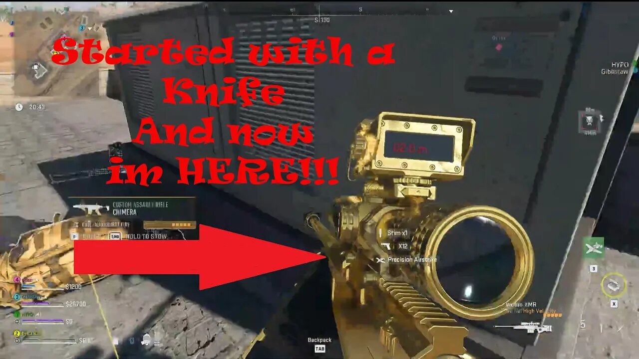 I found a golden Sniper!!