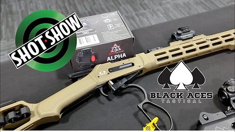 Shot Show 2023 Black Aces Tactical Lever Action 410