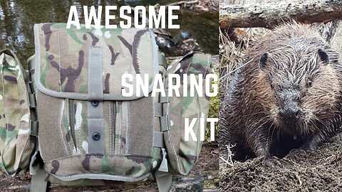 Awesome Snaring Kit - British Army Satchel