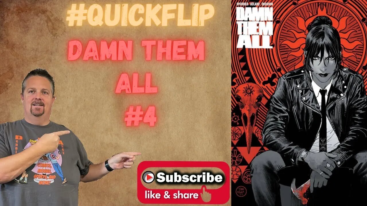 Damn Them All #4 Boom! Studios #QuickFlip Comic Book Review Simon Spurrier, Charlie Adlard #shorts