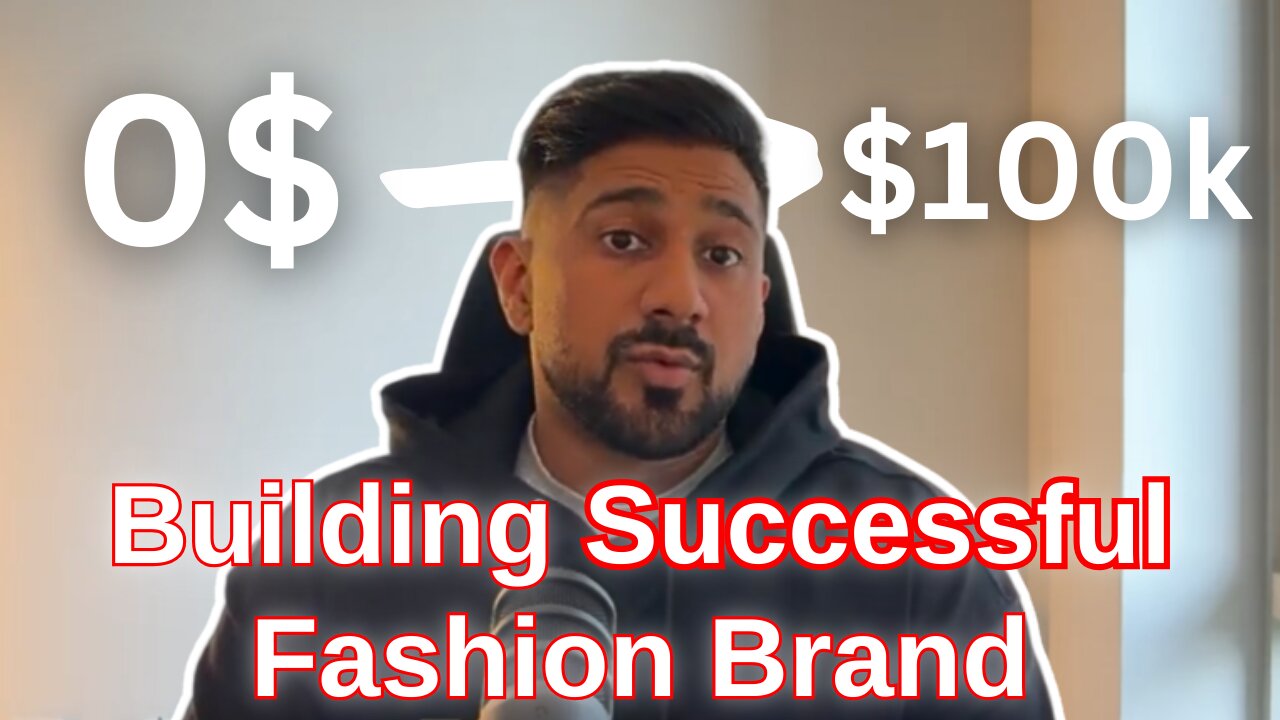 How to start a 6-Figure Clothing Brand (Secrets REVEALED)