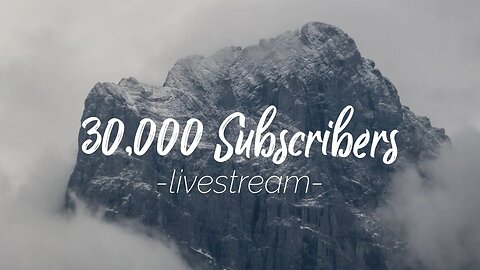 Livestream 30k SUBS!! 10.24.20