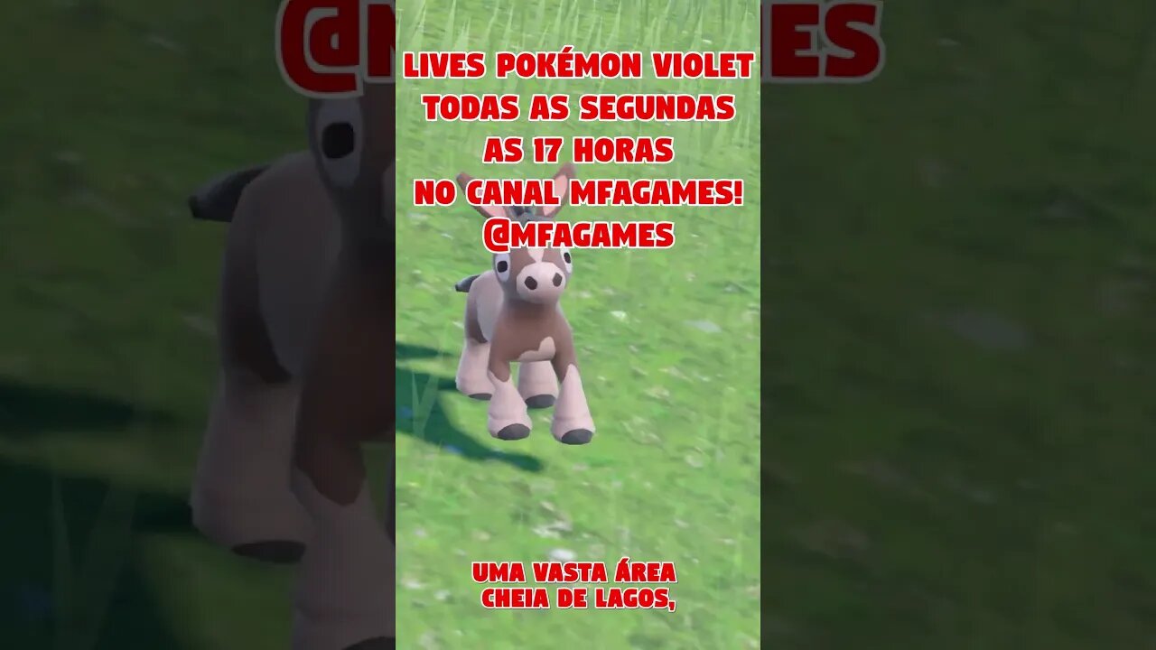 LIVE POKÉMON VIOLET ÀS 17 HORAS!!!