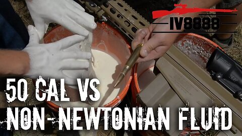 50 Cal vs Non-Newtonian Fluid!