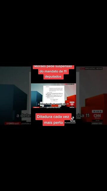 COMO NA VENEZUELA, QUEREM ELIMINAR A OPOSIÇÃO. TUDO PELA "DEMOCRACIA".