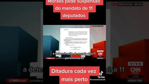 COMO NA VENEZUELA, QUEREM ELIMINAR A OPOSIÇÃO. TUDO PELA "DEMOCRACIA".