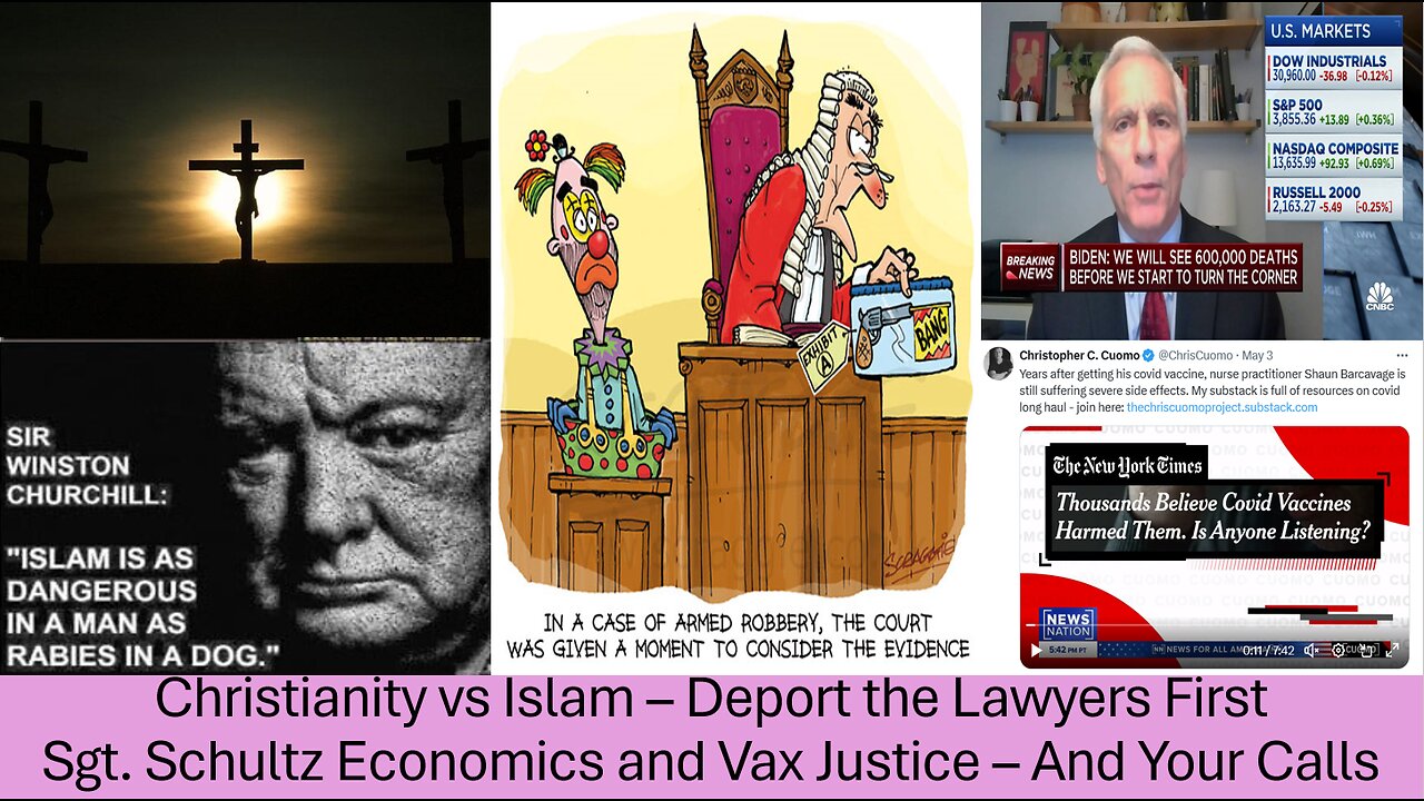 SUNDAY FUNDAY 5 PM EST CALL IN TO DISCUSS HOW TO SAVE OUR NATION. TAKE 8