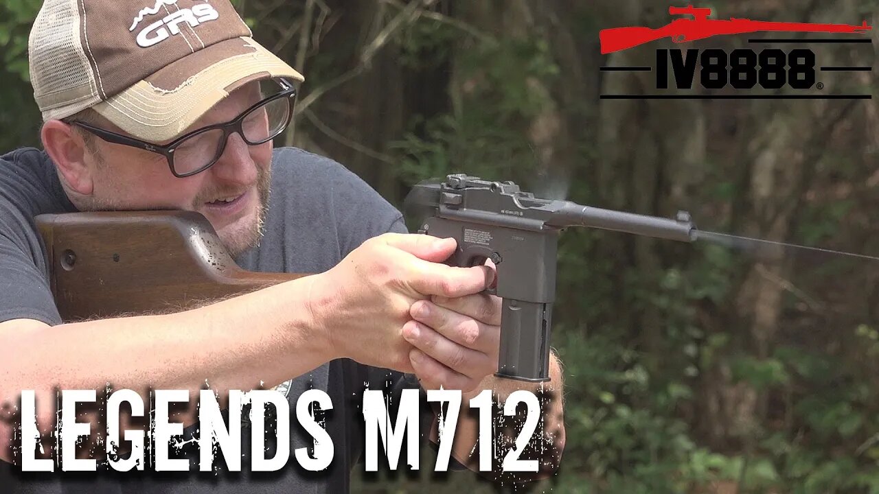 Legends M712 FULL AUTO Broomhandle Air Pistol