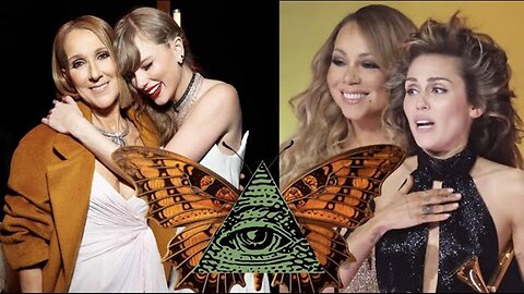 The 2024 GRAMMY awards! The night for the i-l-l-u-m-i-n-a-t-i monarch butterflies!