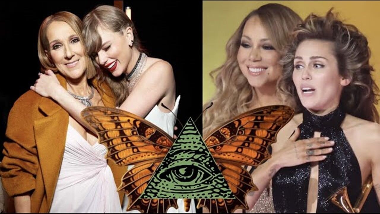 The 2024 GRAMMY awards! The night for the i-l-l-u-m-i-n-a-t-i monarch butterflies!