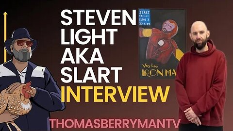 Steven Light aka SLART the artist Interview Part 7: Low Iron Man, Ninja Turtles, Marvel, DC, ART