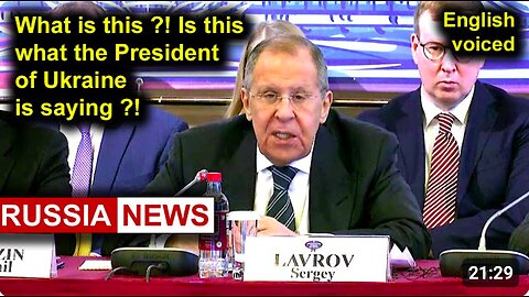 The Western-controlled media sphere is a means of propaganda! Lavrov