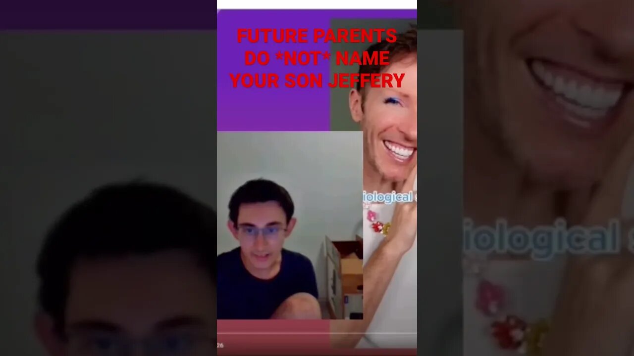 Future Parents, Do *NOT* Name Your Son Jeffery