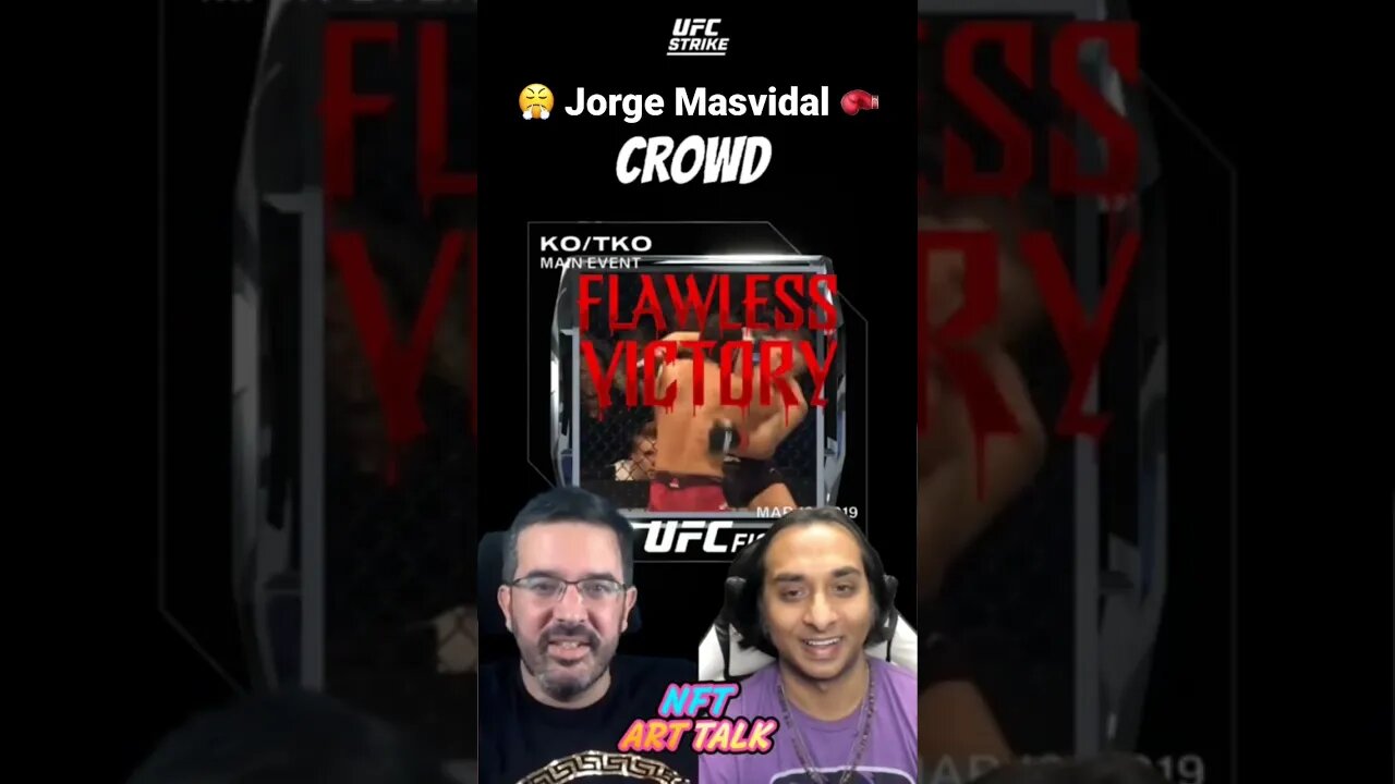 🥊😵Jorge Masvidal Knocks Out MMA Fighter #ufc #fight #nftarttalk