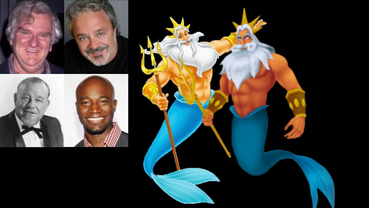 Animated Voice Comparison- King Triton (Little Mermaid)