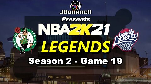 OVERTIME THRILLER! - Celtics vs Liberty - Season 2: Game 19- Legends MyLeague #NBA2K