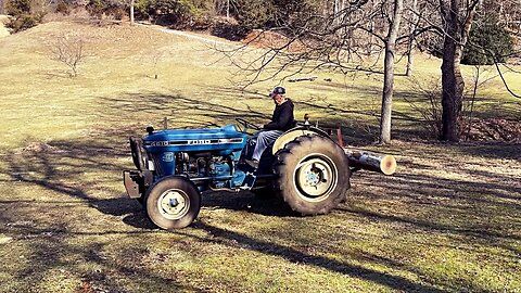 Can A Classic Ford Tractor Get The Logs To My Sawmill?