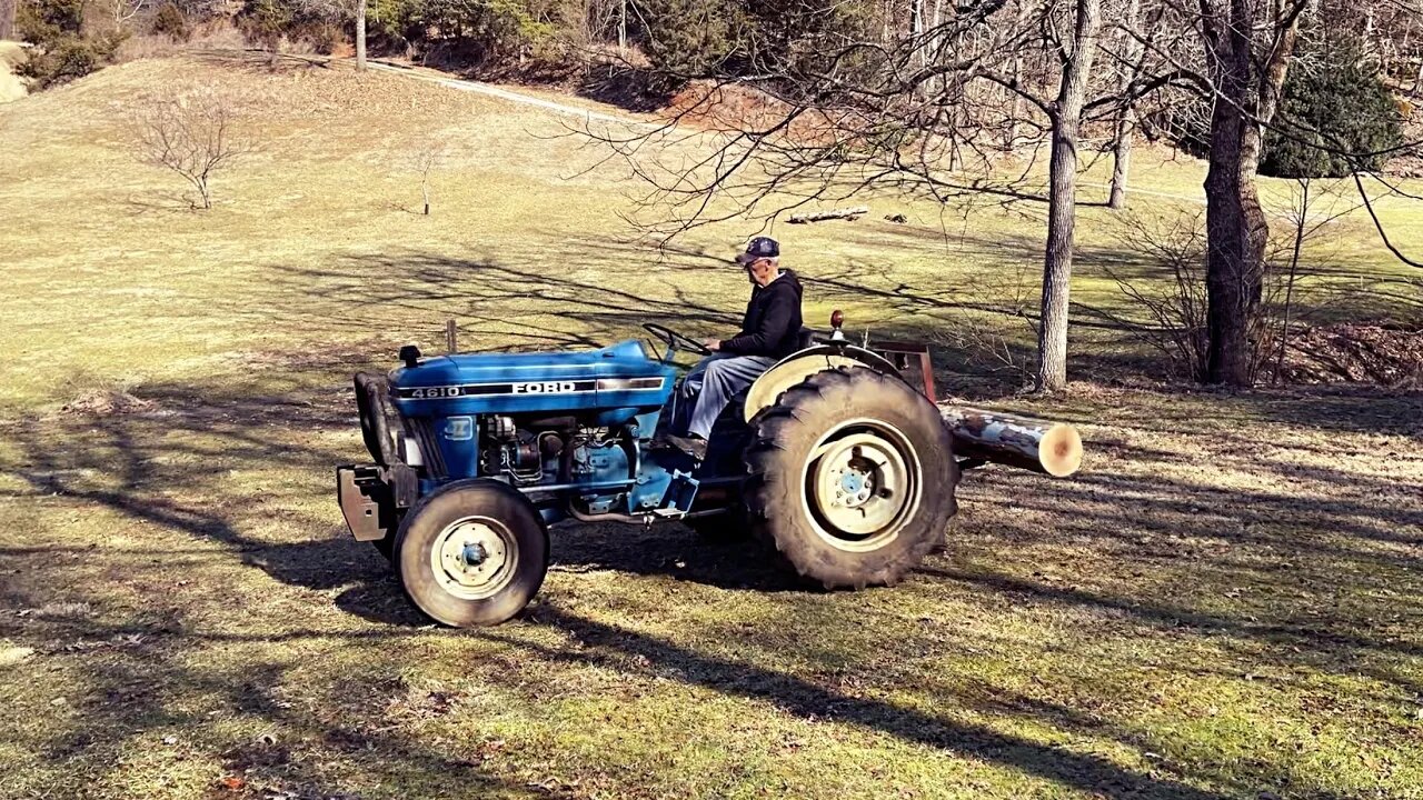 Can A Classic Ford Tractor Get The Logs To My Sawmill?