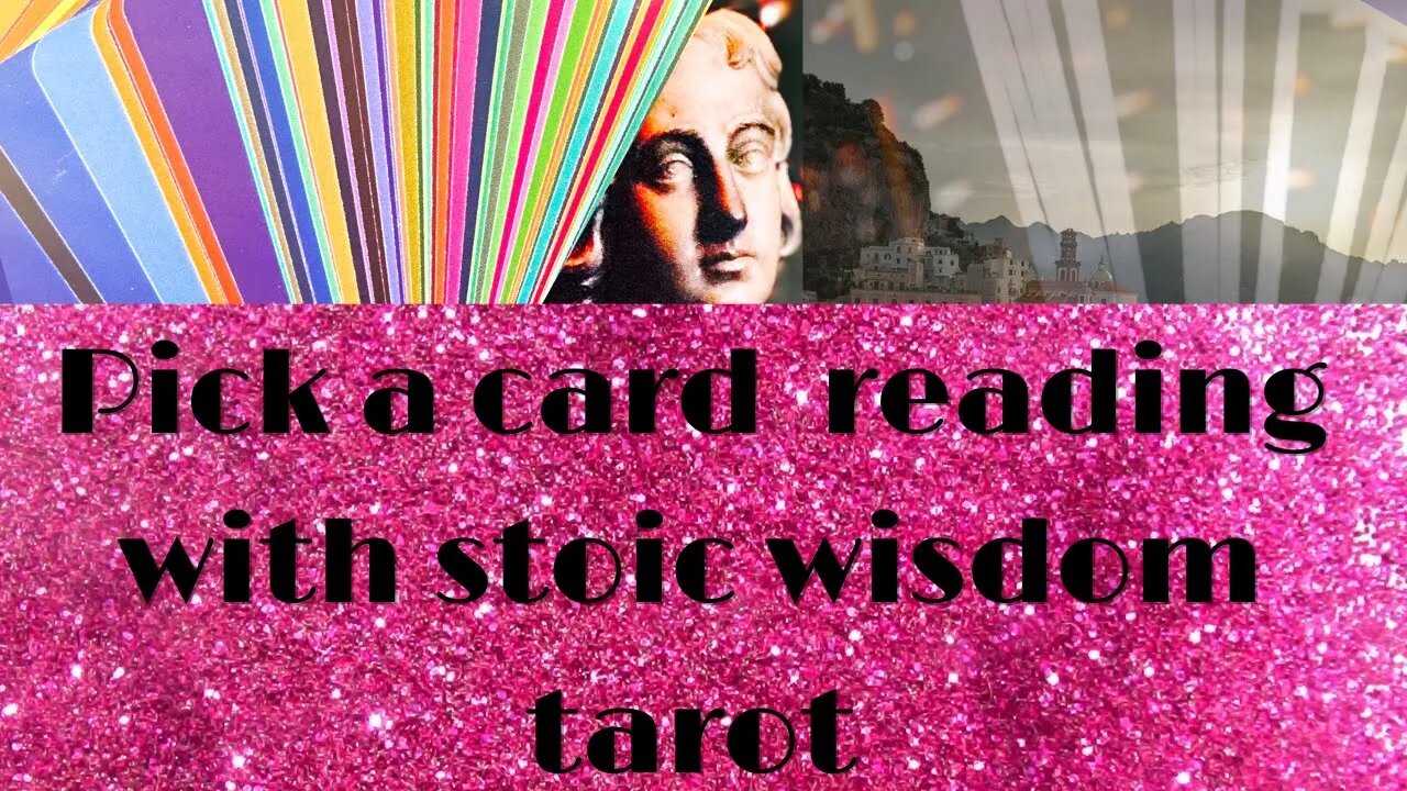 Pick a card #stoicwisdomtarot #timelessreading #tarotcards #quotes #stayinspired